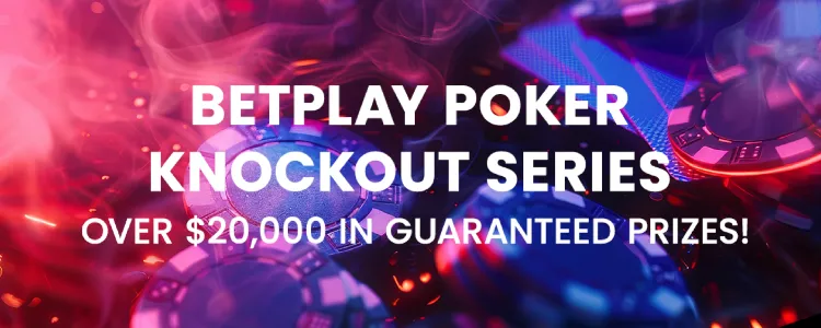 betplay poker knowkout series promotion