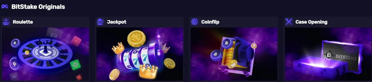 bitstake casino games