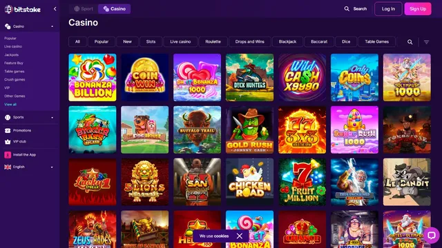 bitstake casino games