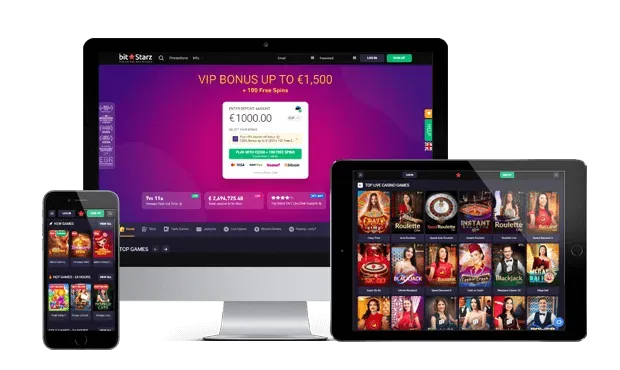 bitstarz casino website screens new