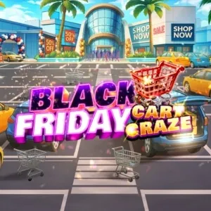 black friday cart craze slot icon