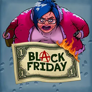 black friday slot icon