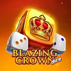 blazing crown dice slot icon