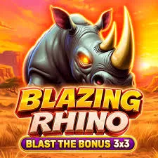 blazing rhino blast the bonus 3x3 slot icon
