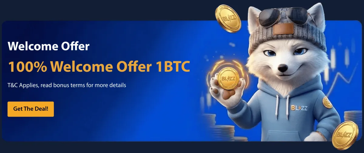 blizz casino welcome bonus icon