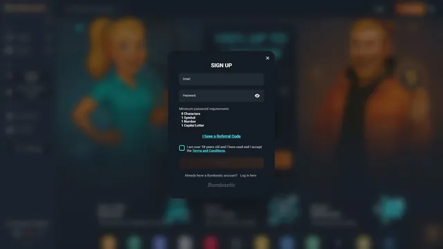 bombastic casino registration