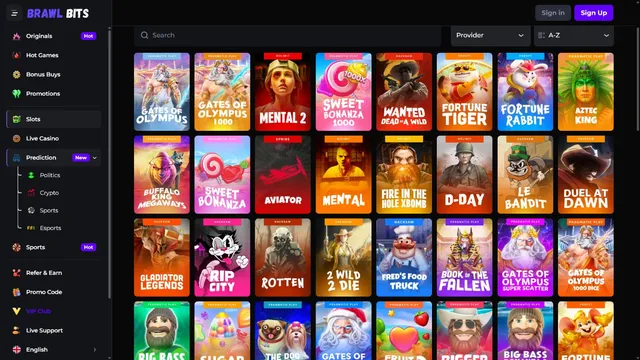 brawlbits casino games