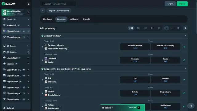 bz all esports