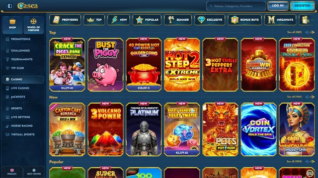 casea casino games