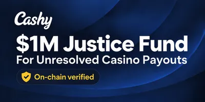 cashy casino justice fund preview