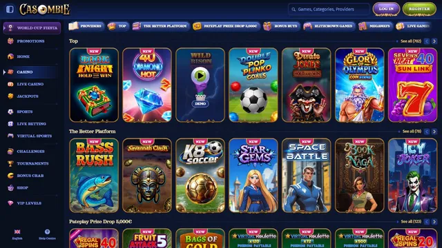 casombie casino games