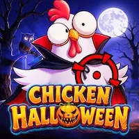 chicken halloween slot icon