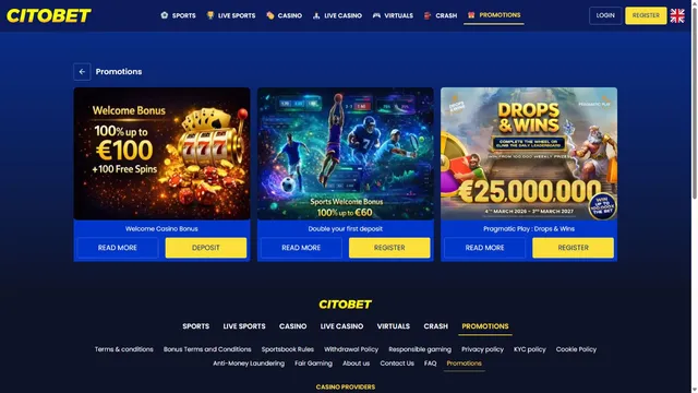 citobet casino promotions
