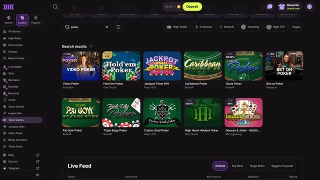 cloudbet poker