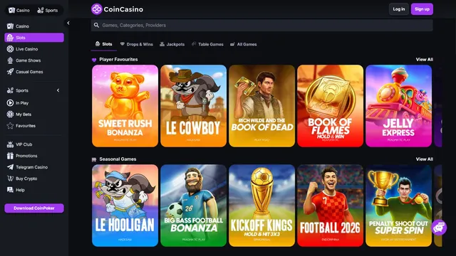 coin casino games