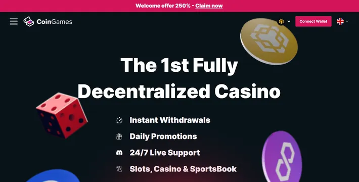 coingames casino screen