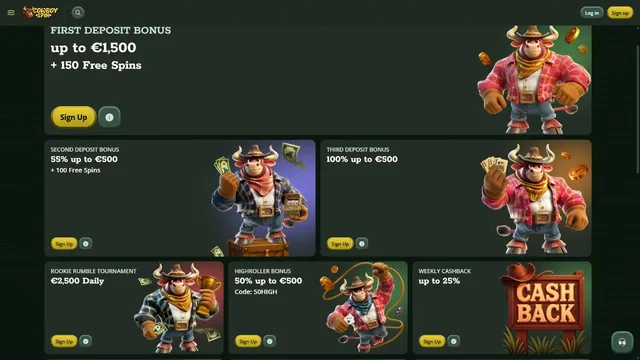 cowboyspin casino promotions