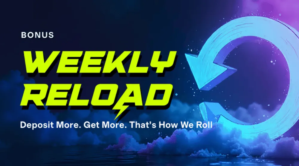crypto casino weekly reload icon