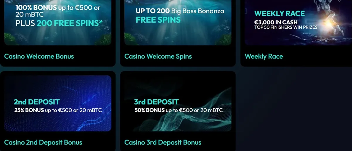 crypto casino promotions
