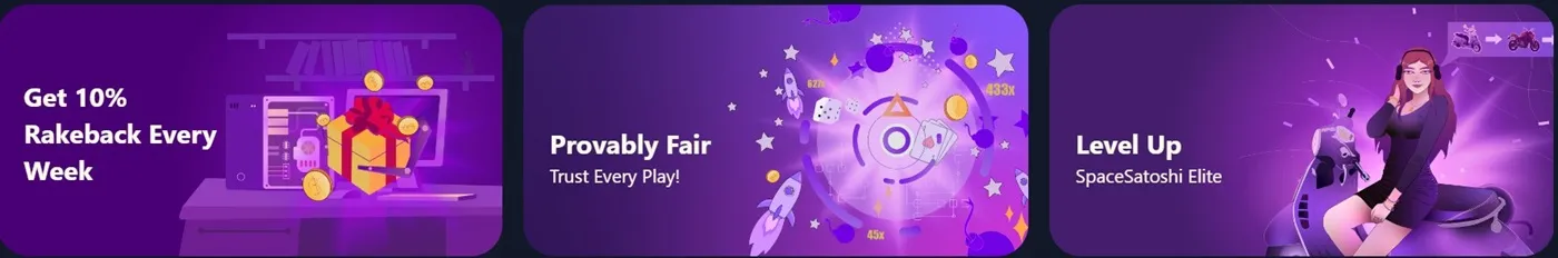 crypto games casino promotions