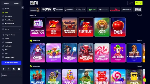 crypto casino games