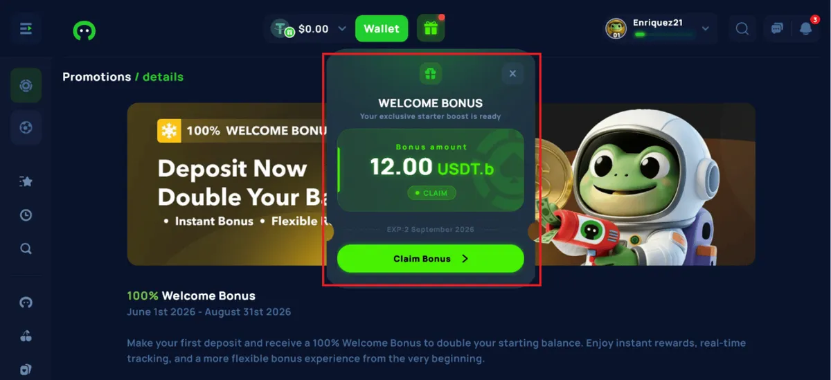 cybet casino missing bonus icon
