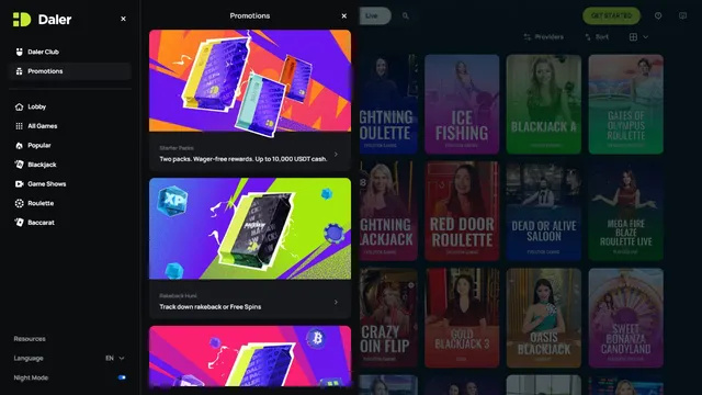 daler casino promotions