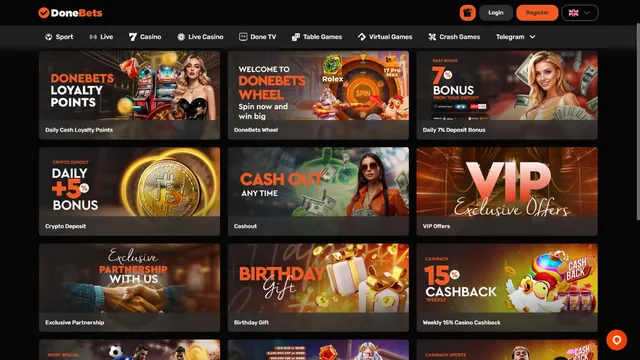 donebets casino promotions