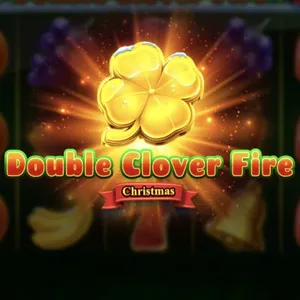 double clover fire christmas slot icon