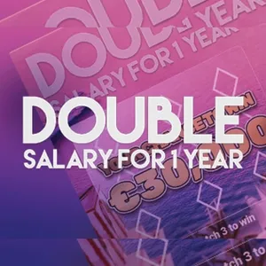 double salary for 1 year game icon