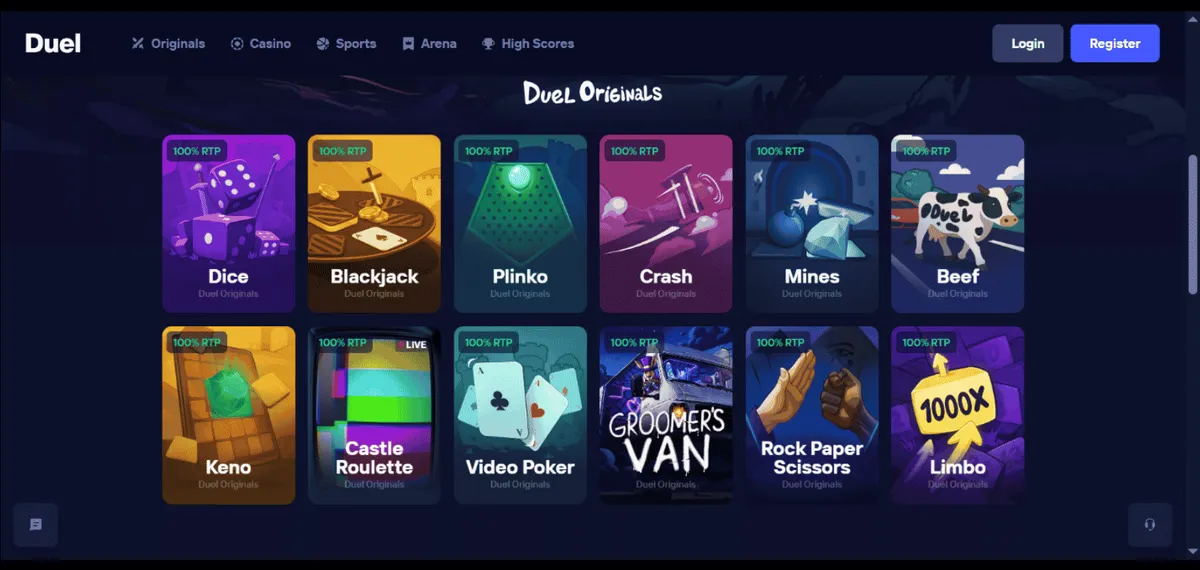 duel casino gameplay 1 icon