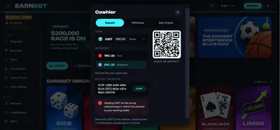 earnbet casino deposit 2 icon