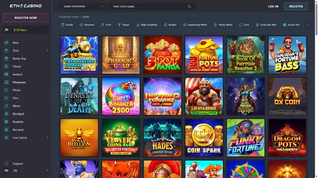 eth casino games