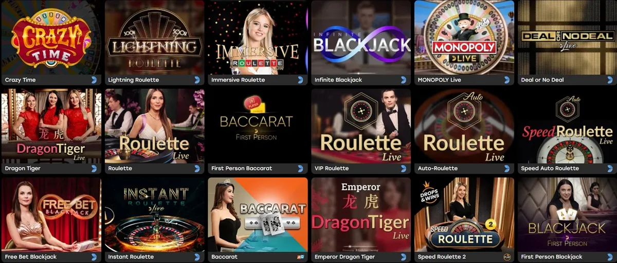 fairspin casino live games