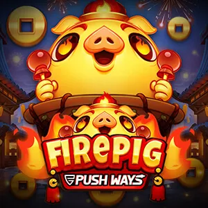 fire pig push ways slot icon