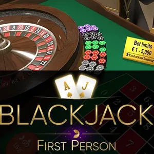 first person blackjack game icon