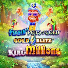 fishin pots of gold gold blitz king millions slot icon