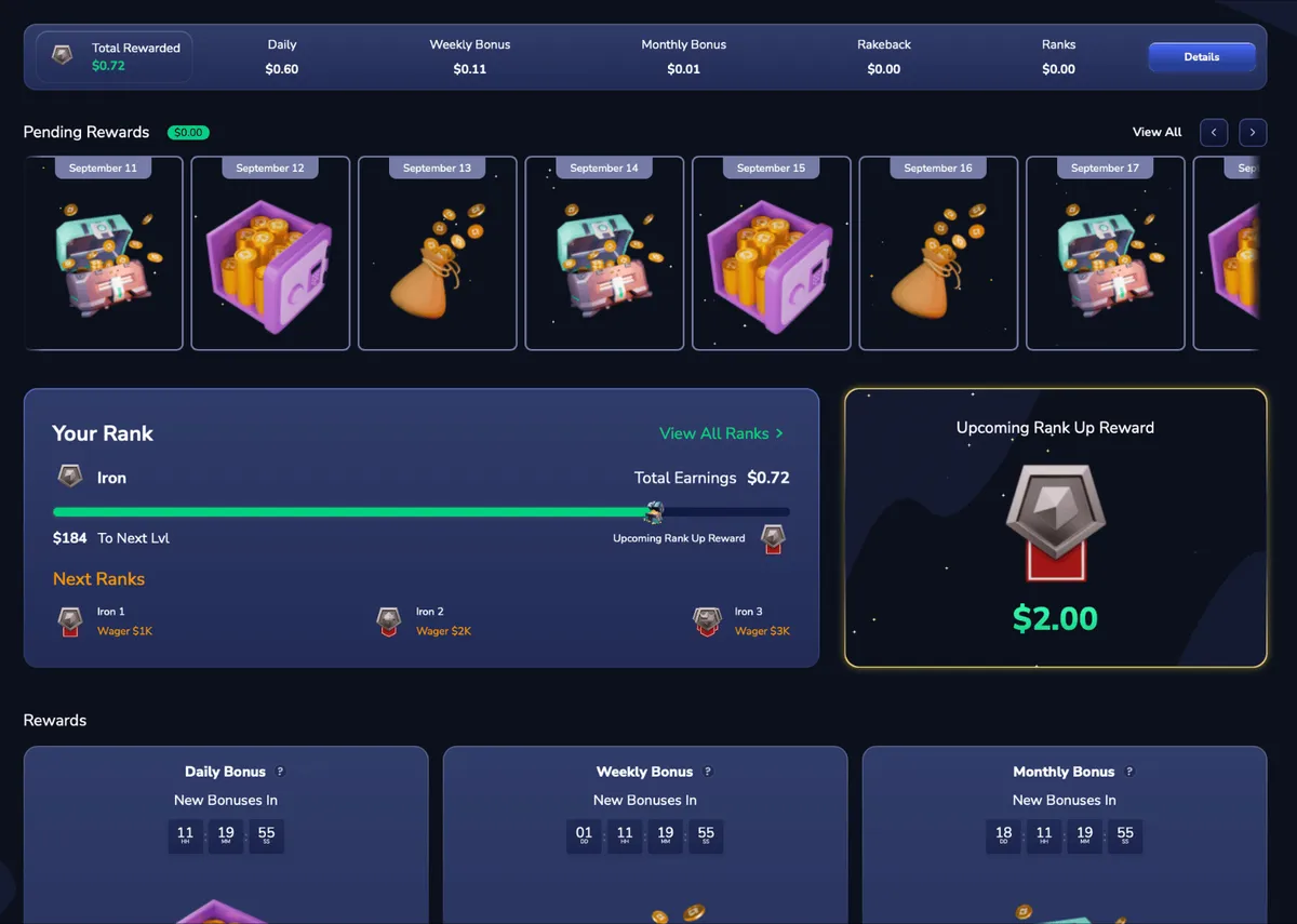flush casino vip program icon