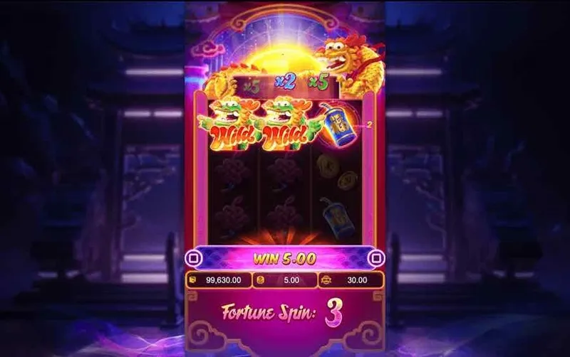 fortune dragon slot screen