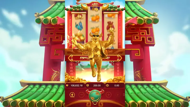 fortune ox slot screen