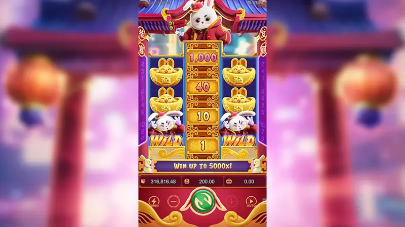 fortune rabbit slot screen