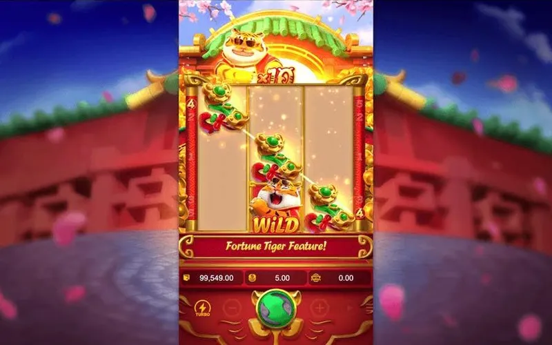 fortune tiger slot screen