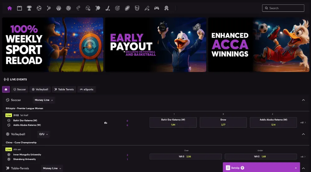 freespinz casino all sports icon