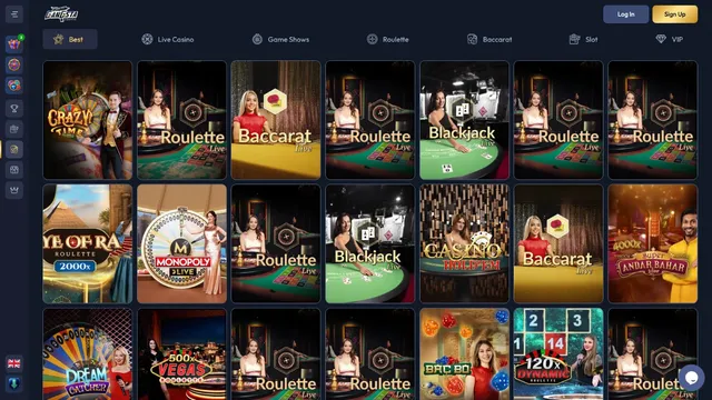 gangsta casino live games