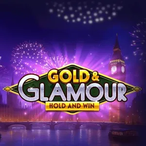 gold glamour hold and win slot icon