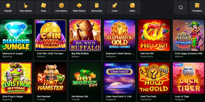 goldencrown casino games