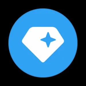 gram coin icon square