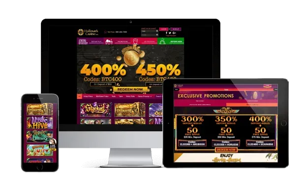 hallmark casino websites screens