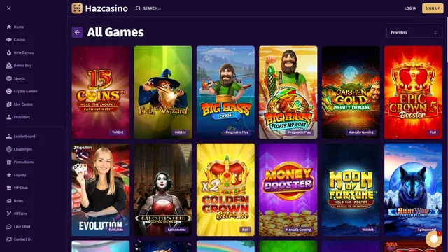 haz casino games