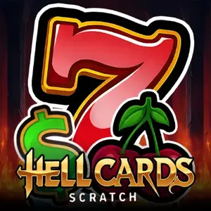 hell cards scratch game icon